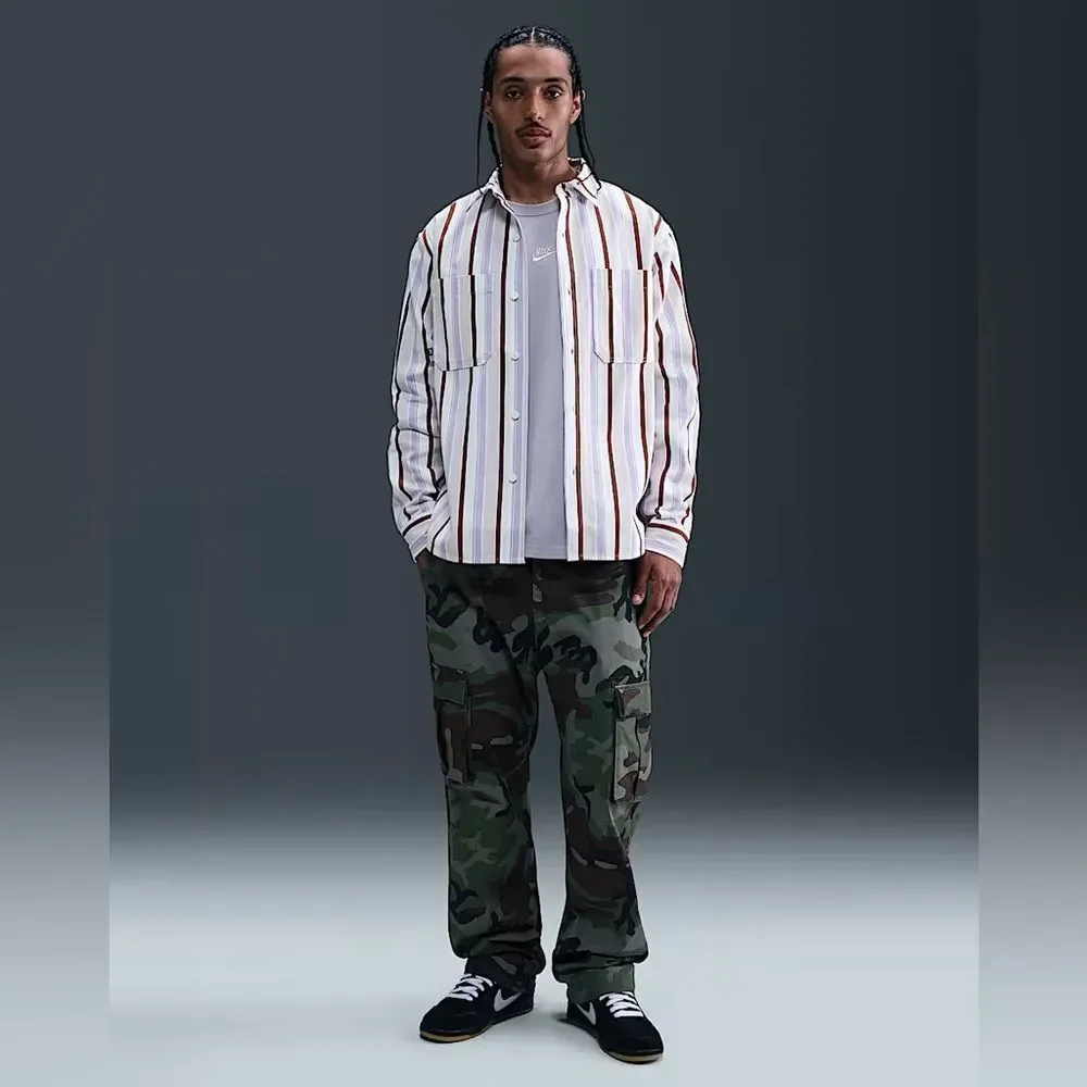 Nike SB Skateboarding Long Sleeve Striped Shirt